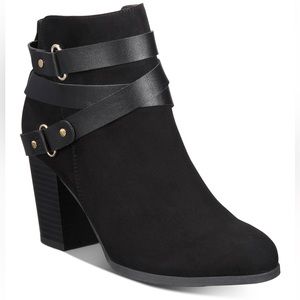 Melany Booties Heeled Boots Zippered size 12